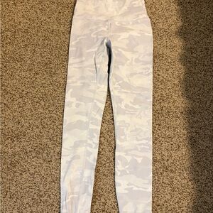 Lululemon Leggings White Camo